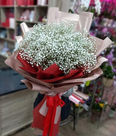 Букет цветов из: Гипсофила в Инзе