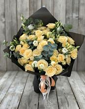 Букет цветов из:  Розы и Лизиантусы в Инзе