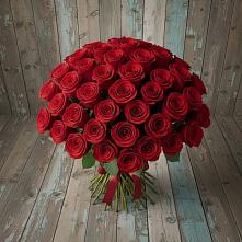 Букет 55 Красных роз Фридом #REPLACE_PRED# Инзе