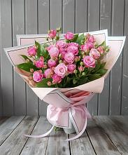 Букет Розовый кустик в Инзе
