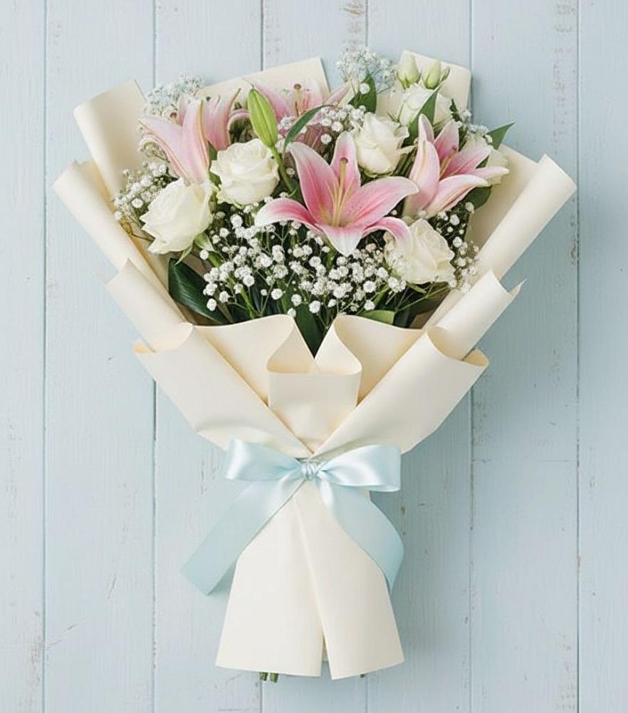 Букет цветов из: Лилии в Инзе