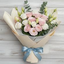 Букет цветов из:  Лизиантусы в Инзе