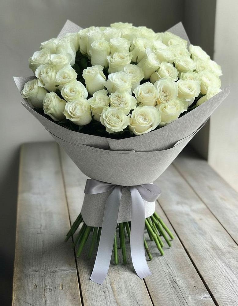 Букет 35 Белых роз в Инзе