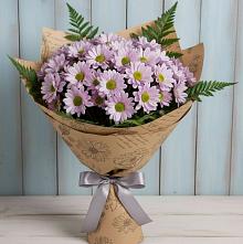 Букет соблазн в Инзе Букет цветов из:  Хризантемы в Инзе