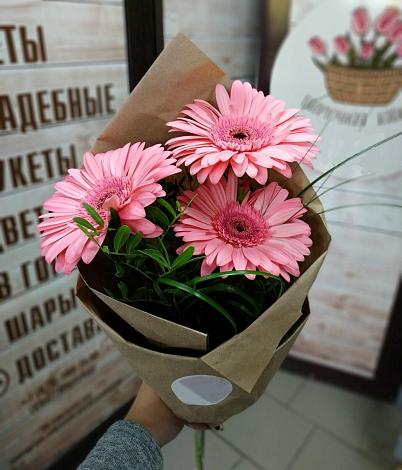 Букет цветов из: Герберы в Инзе