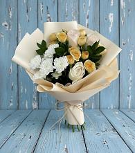 Букет цветов из:  Розы и Хризантемы #REPLACE_PRED# Инзе