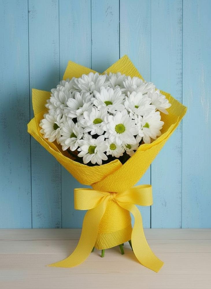 Букет цветов из: Хризантемы в Инзе