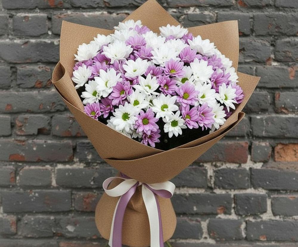 Букет цветов из: Хризантемы в Инзе