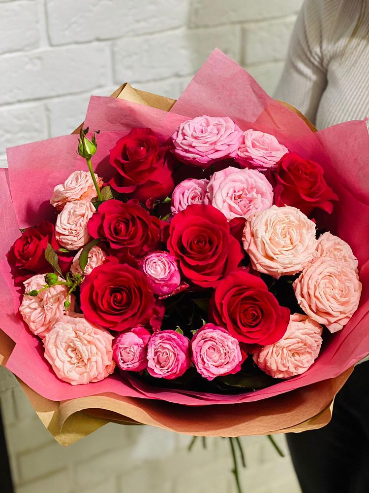 Букет цветов из: Розы в Инзе