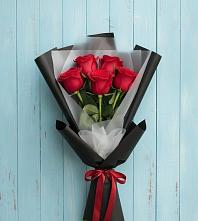 Букет в ритме города в Инзе Букет цветов из:  Розы в Инзе