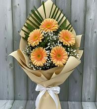 Букет цветов из:  Герберы в Инзе